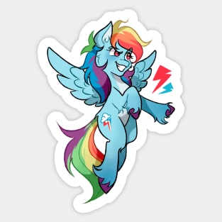 Rainbow Dash My little pony Sticker